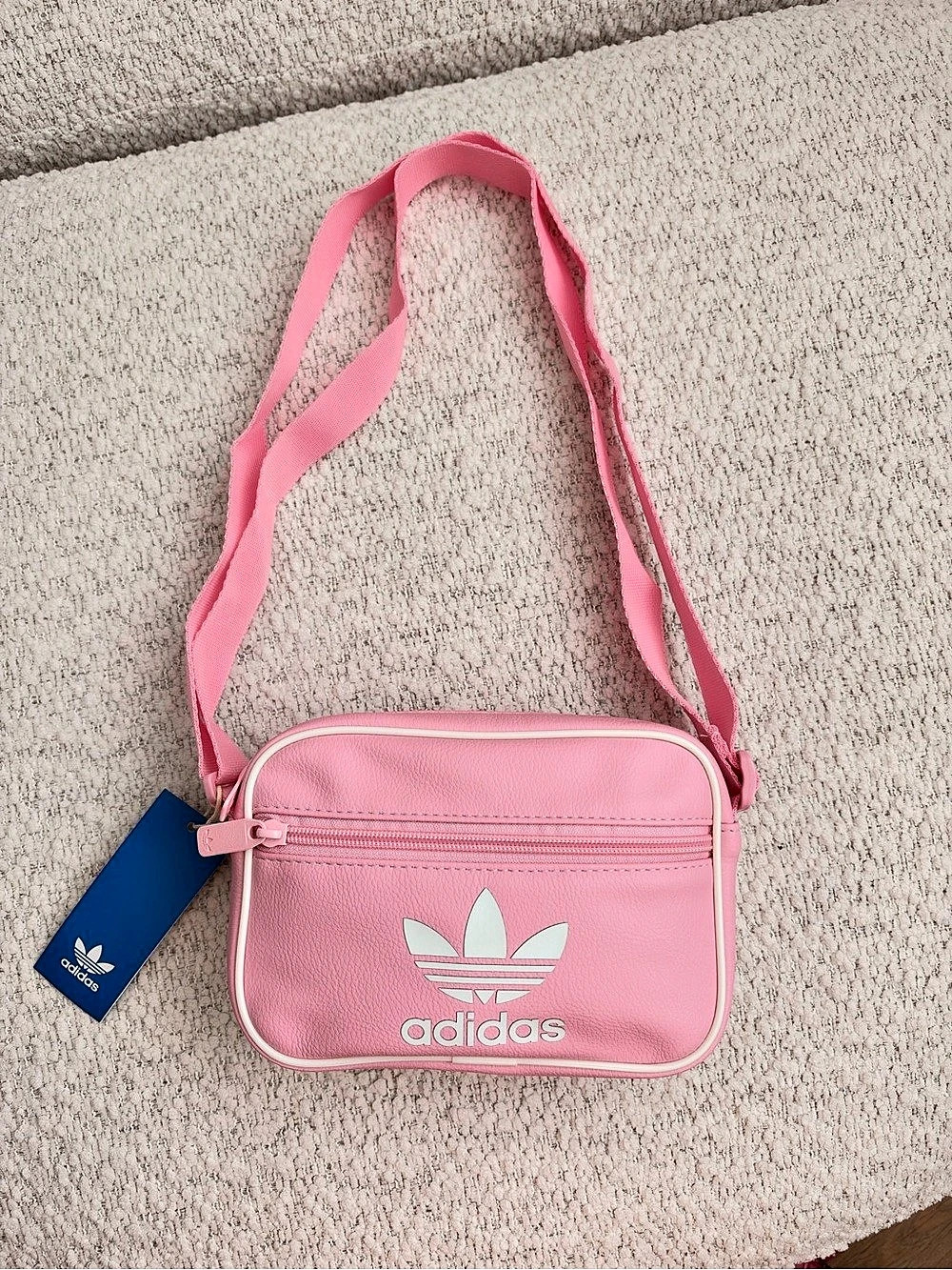 Adidas Adicolor Mini Waist Bag Pink NWT Mini Crossbody Bag